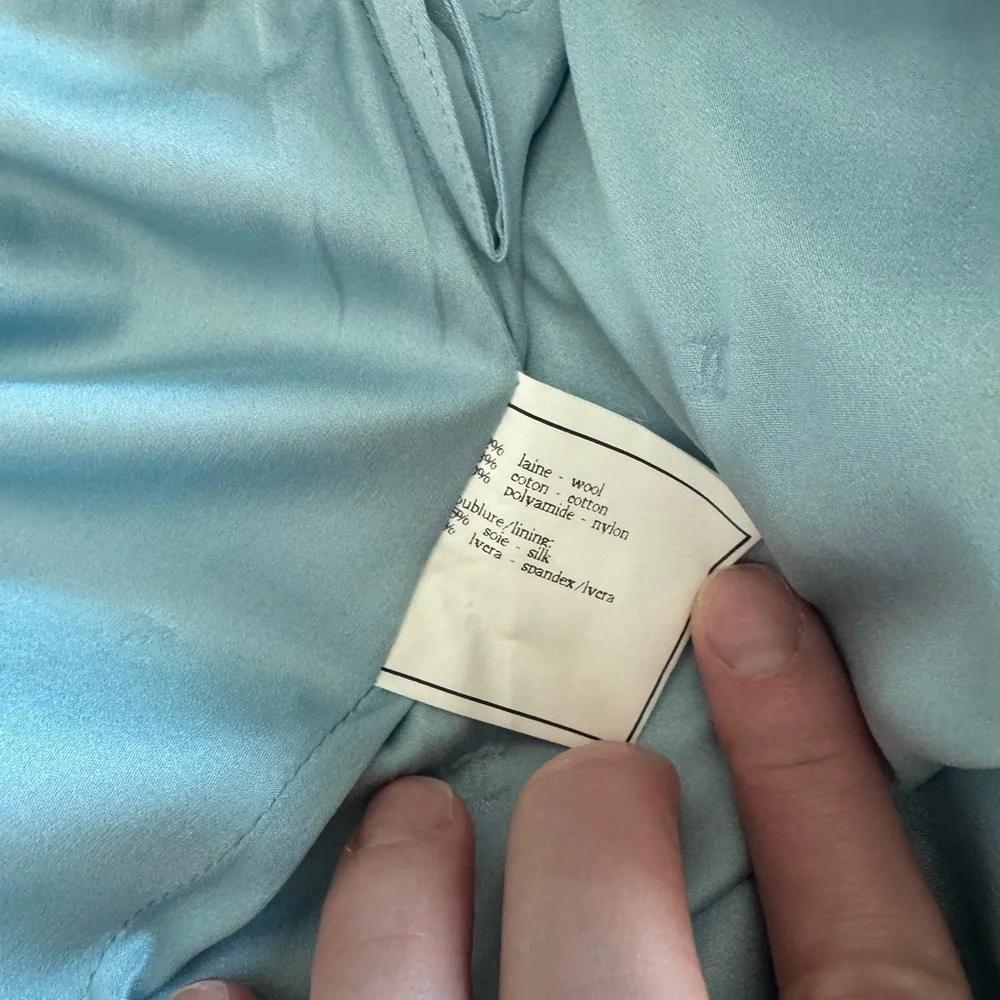 Chanel 1997 Blue White  Princess Diana Tweed Suit. - Picture 14 of 16